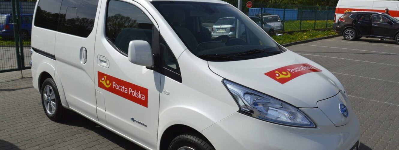 Poczta Polska stawia na elektryczne Nissany