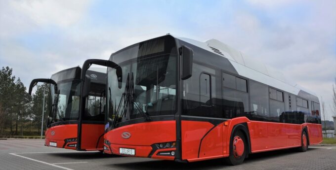 Ostrów Wielkopolski z sześcioma nowymi autobusami elektrycznymi