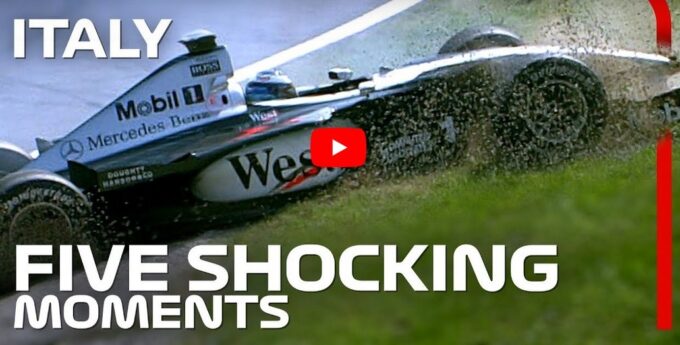 F1: TOP 5 szokujących momentów w historii Grand Prix Włoch