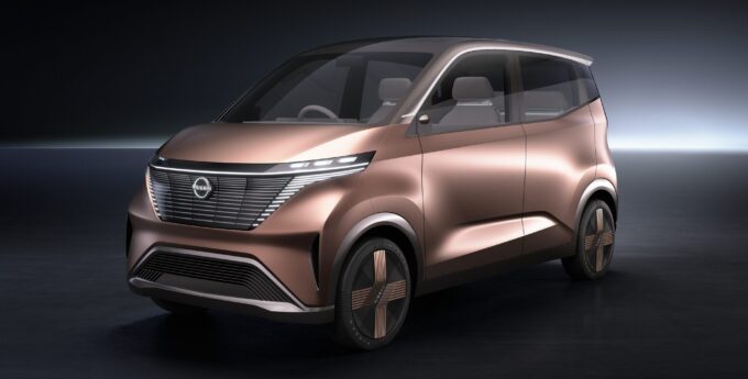 Nissan prezentuje koncept elektrycznego samochodu IMk