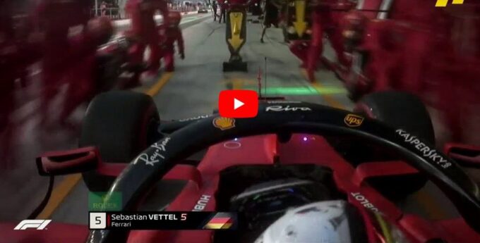 Ferrari kolejny raz się ośmiesza. Nieudany podwójny pit-stop w wykonaniu mechaników