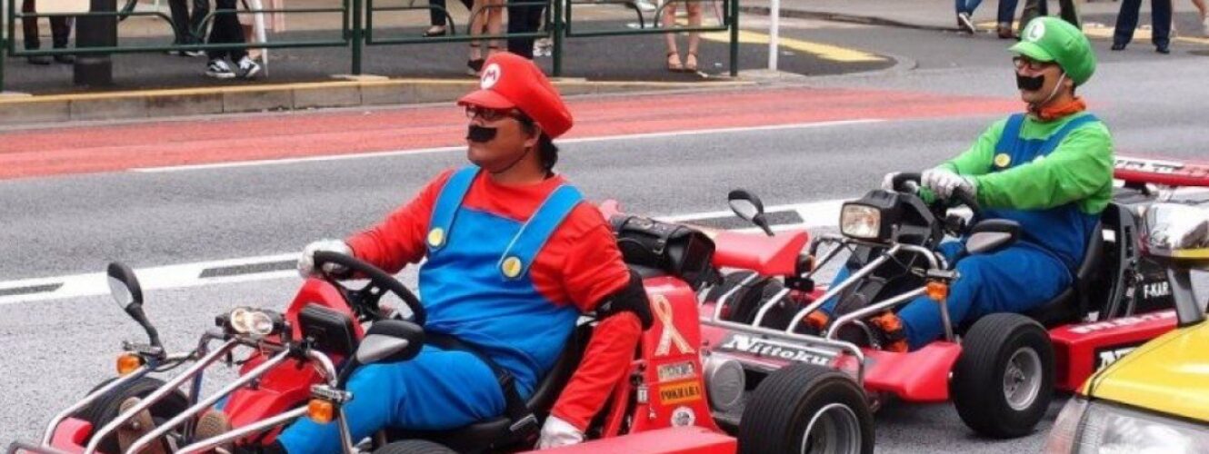Zorganizowany w realnym świecie wyścig Mario Kart skończył się gigantyczną grzywną [WIDEO]