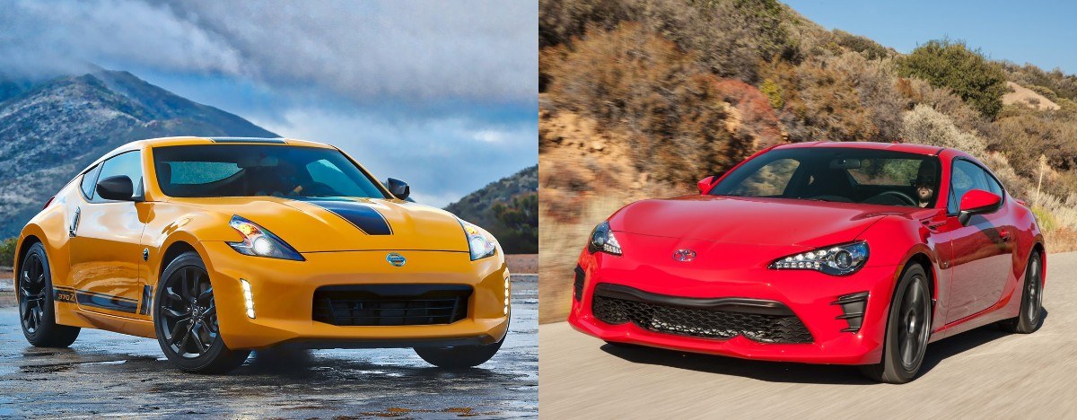 toyota gt86 vs nissan 370z