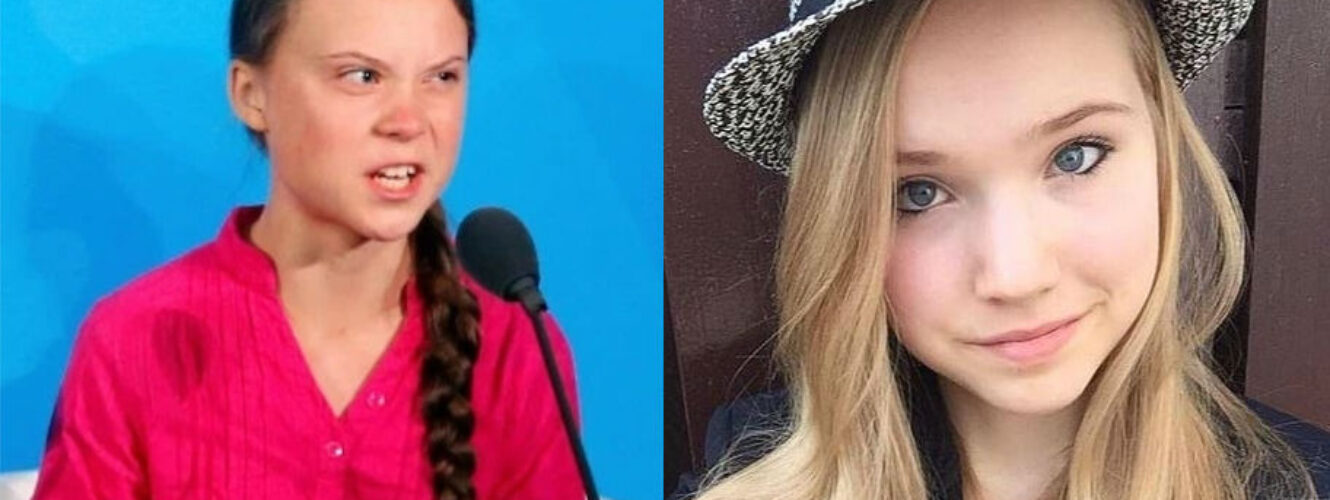 Koncerny paliwowe wykreowały 19-letnią anty-Gretę Thunberg. Poznajcie Naomi Seibt, realistkę klimatyczną.