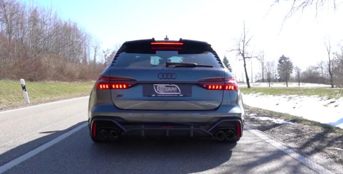 Tak przyspiesza 740-konne Audi RS6-R po hardkorowym tuningu niemieckiego ABT