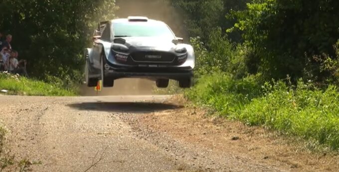 Najbardziej hardkorowe ujęcia z rajdów WRC w latach 2019-2020. W oficjalnych relacjach tego nie dają
