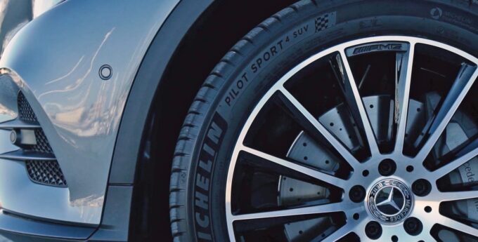 Opona Michelin Pilot Sport 4 SUV na Mercedesie