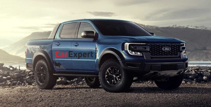 Ford Ranger Raptor 2022 render