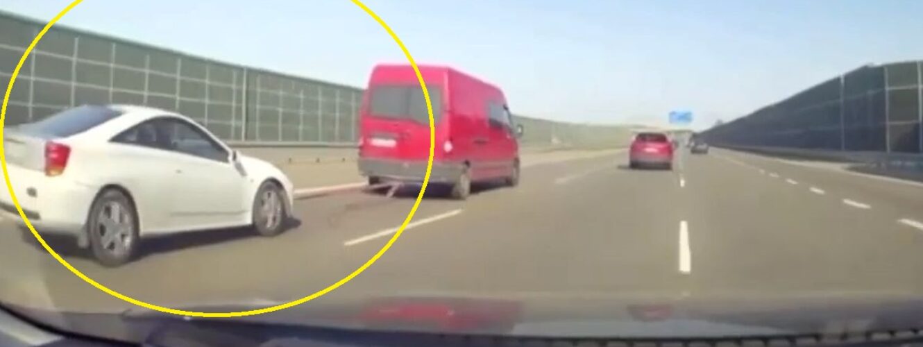 Holowanie na autostradzie