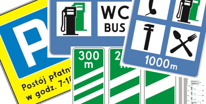 Nowe znaki drogowe w Polsce
