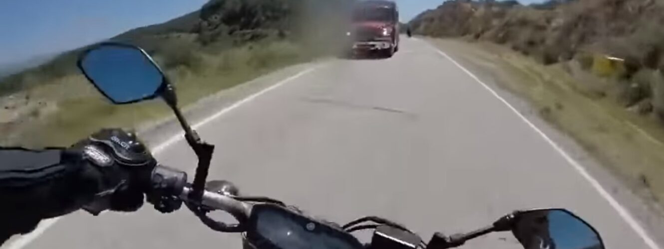 wypadek motocyklisty