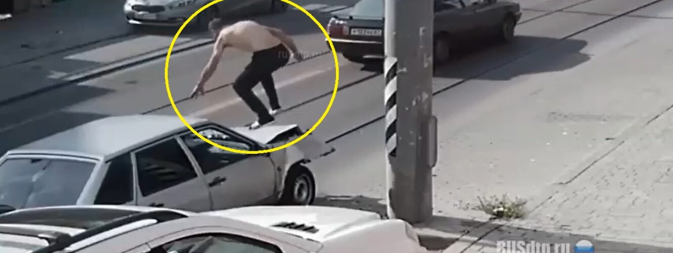 Pijany blacharz artysta wyklepał auto na miejscu wypadku