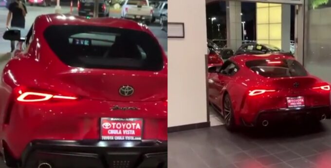 toyota supra salon