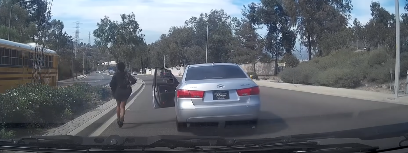 wypadek kobieta panienka