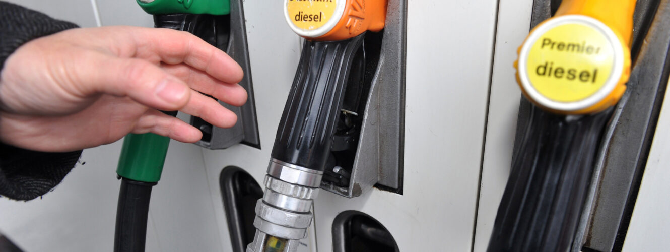 diesel benzyna tankowanie