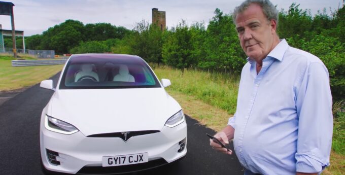 Jeremy Clarkson lubi Tesla Model X