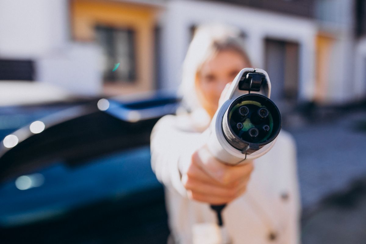 Diesel samochód elektryczny