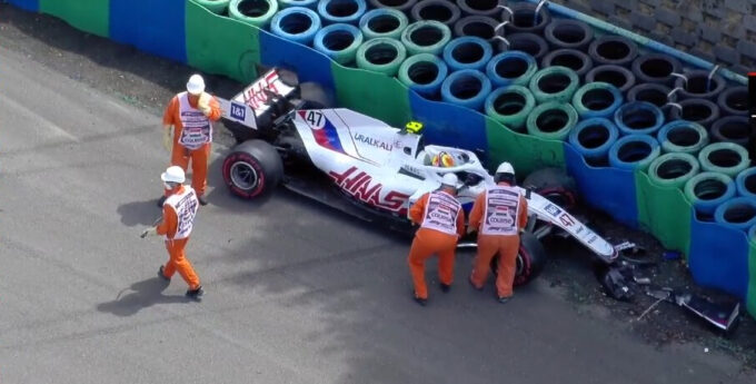 PILNE!!! Schumacher miał kolejny wypadek! [WIDEO]