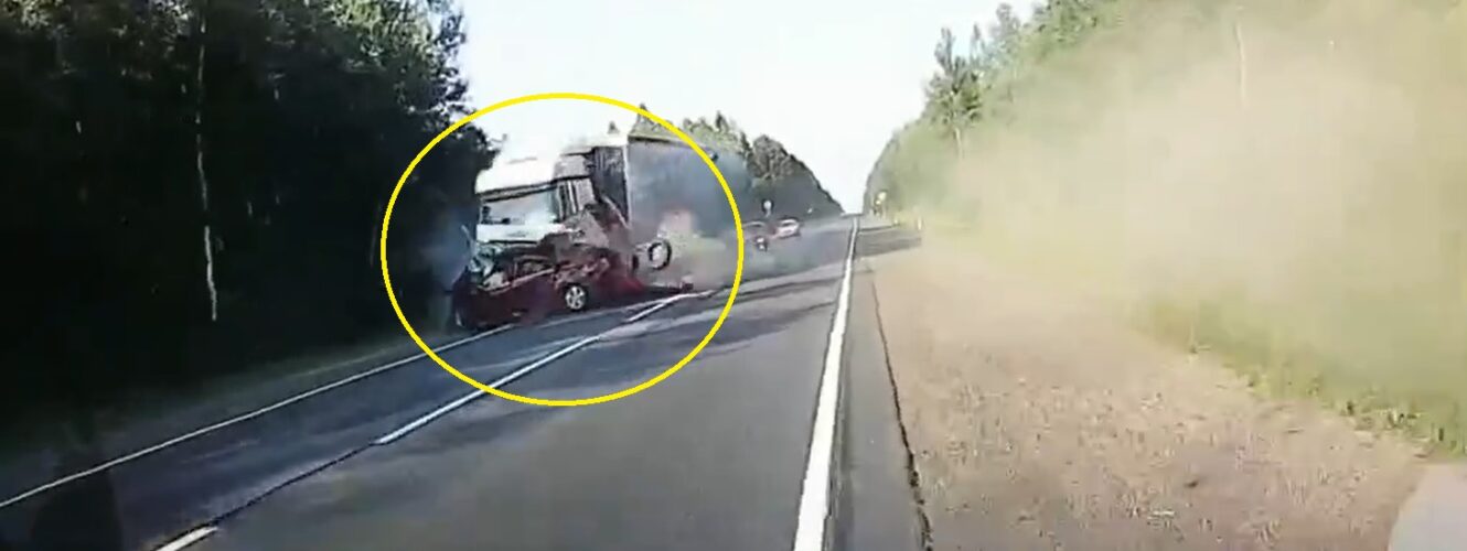 Śmiertelny wypadek przez bezczelne wyprzedzanie