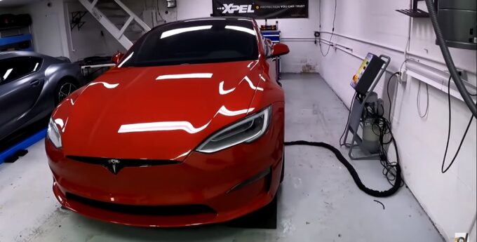Tesla Model S Plaid Elon Musk