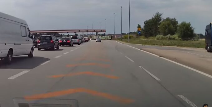 korki na autostradzie
