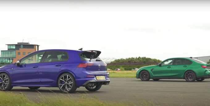 VW Golf R vs BMW M3 Competition