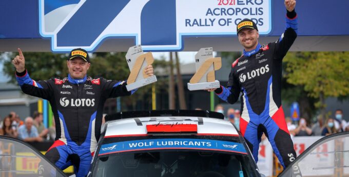 Kajetanowicz wygrywa Rajd Akropolu 2021 w WRC 3