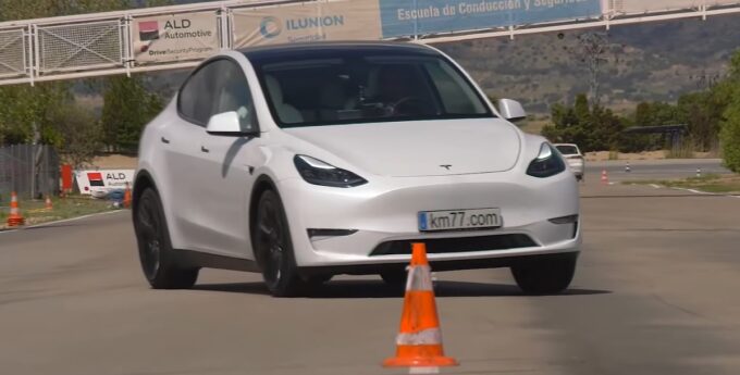tesla model y test elon musk