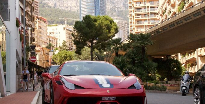 Ferrari w Monako
