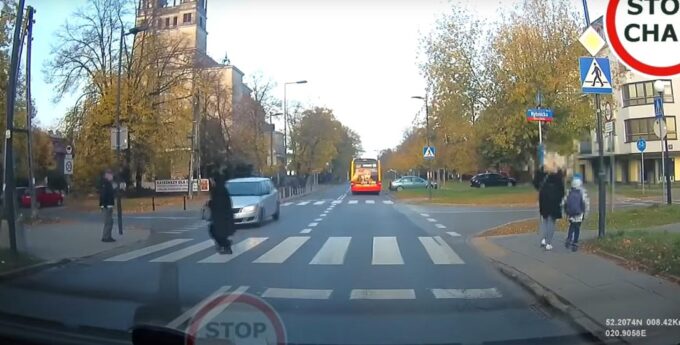 Potrącenie na pasach