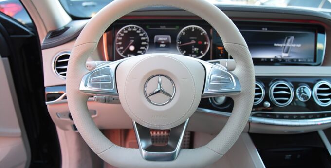 Mercedes S Coupe Wnętrze