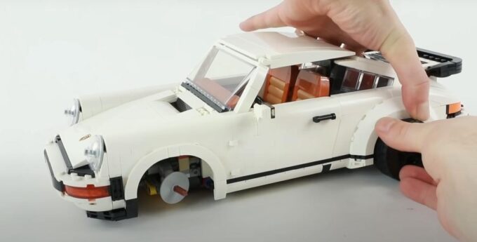 Modelik Porsche z Lego