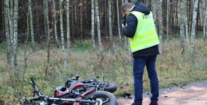 Dramatyczny wypadek pod Lublinem. Motocyklista nie miał żadnych szans