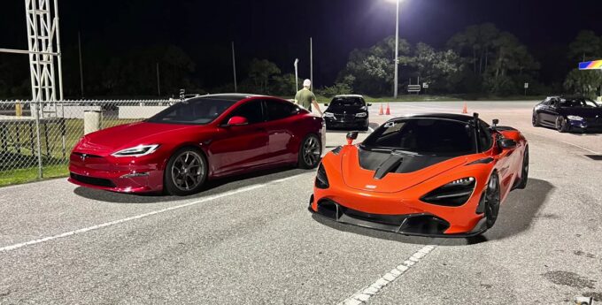Tesla vs McLaren