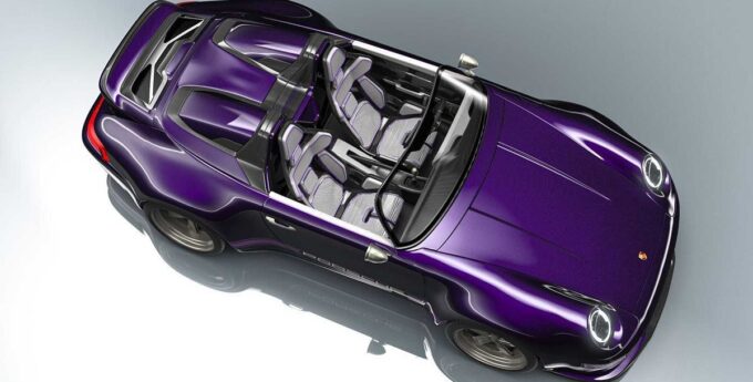 gunther werks purpurowe porsche 993 speedster