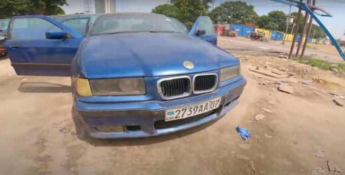 BMW E36 w Afryce
