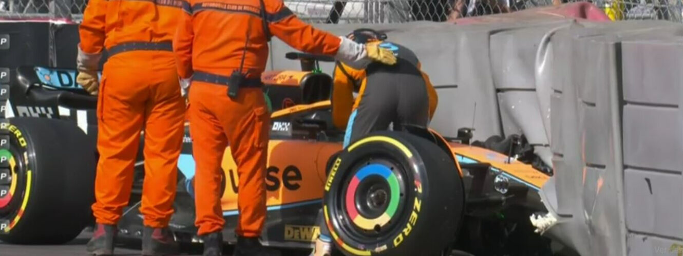 Ricciardo pierwszą ofiarą Monako. McLaren musi odbudować auto