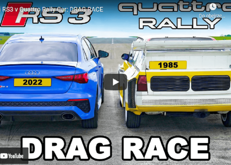 Audi Quattro kontra RS3