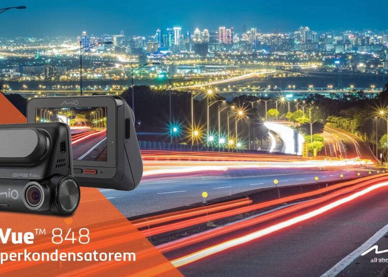 Mio MiVue 848 z superkondensatorem