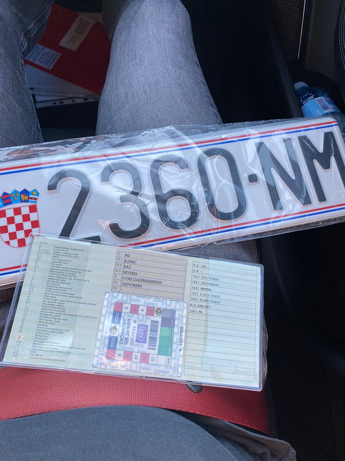 rimac nevera tablice