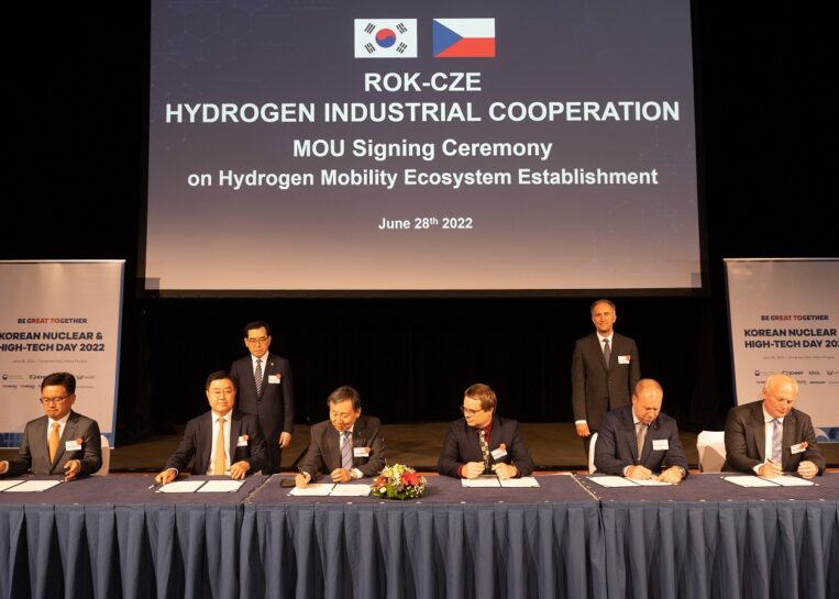 Hyundai Motor popiera stworzenie ekosystemu mobilności wodorowej w Czechach