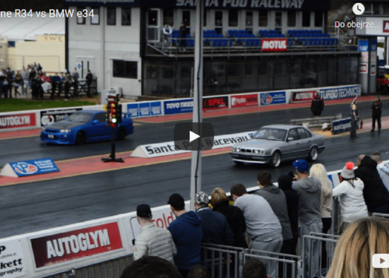 BMW M5 E34 kontra Skyline R34