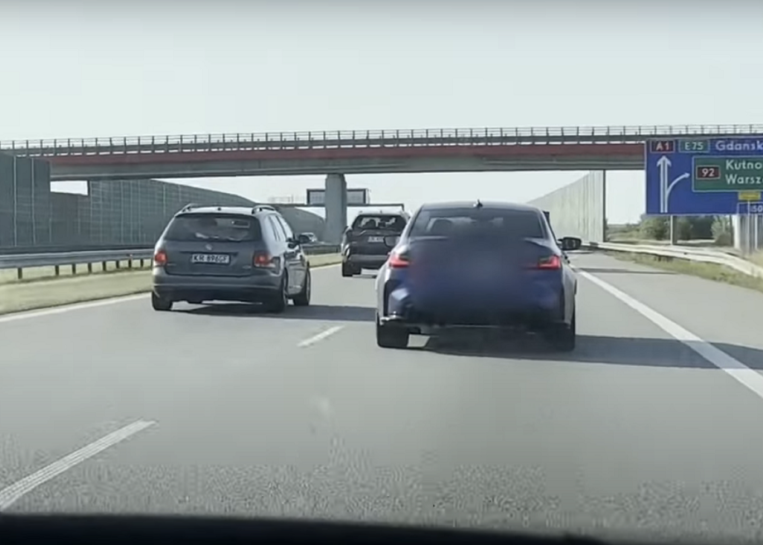 Szaleniec w BMW