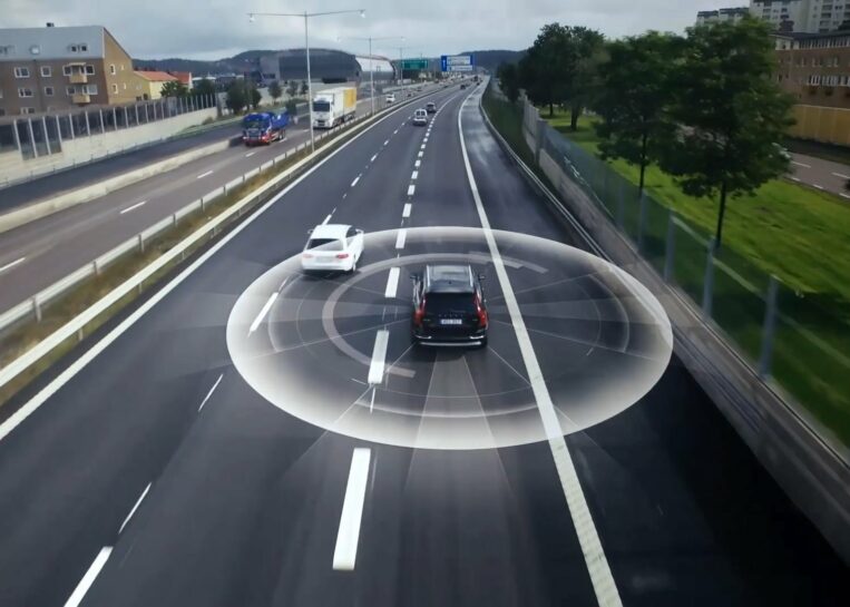 Nowy SUV Volvo i lidar