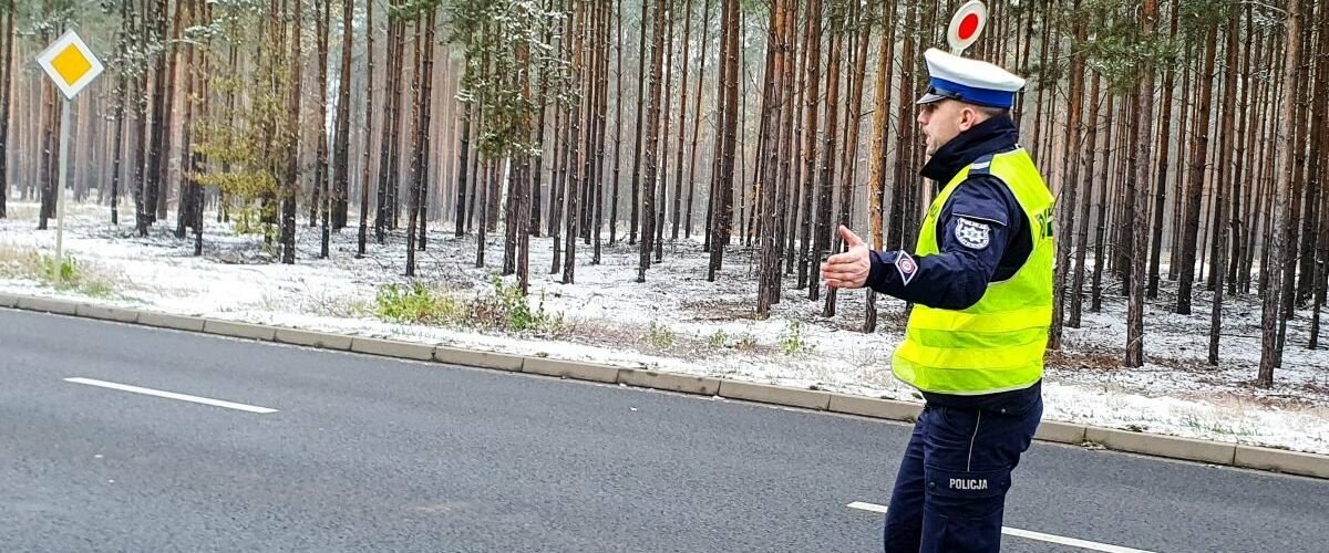 kierowcy mandat zima policja