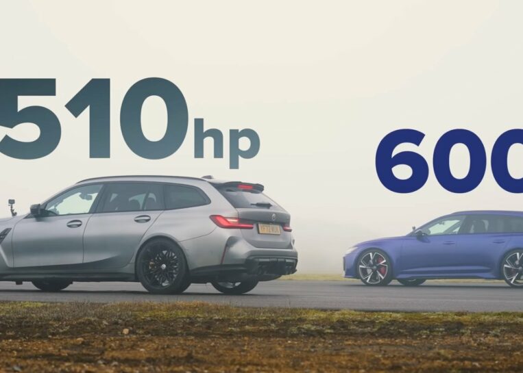 Pojedynek gigantów – BMW M3 Touring vs Audi RS6 – które kombi okazało się szybsze?!
