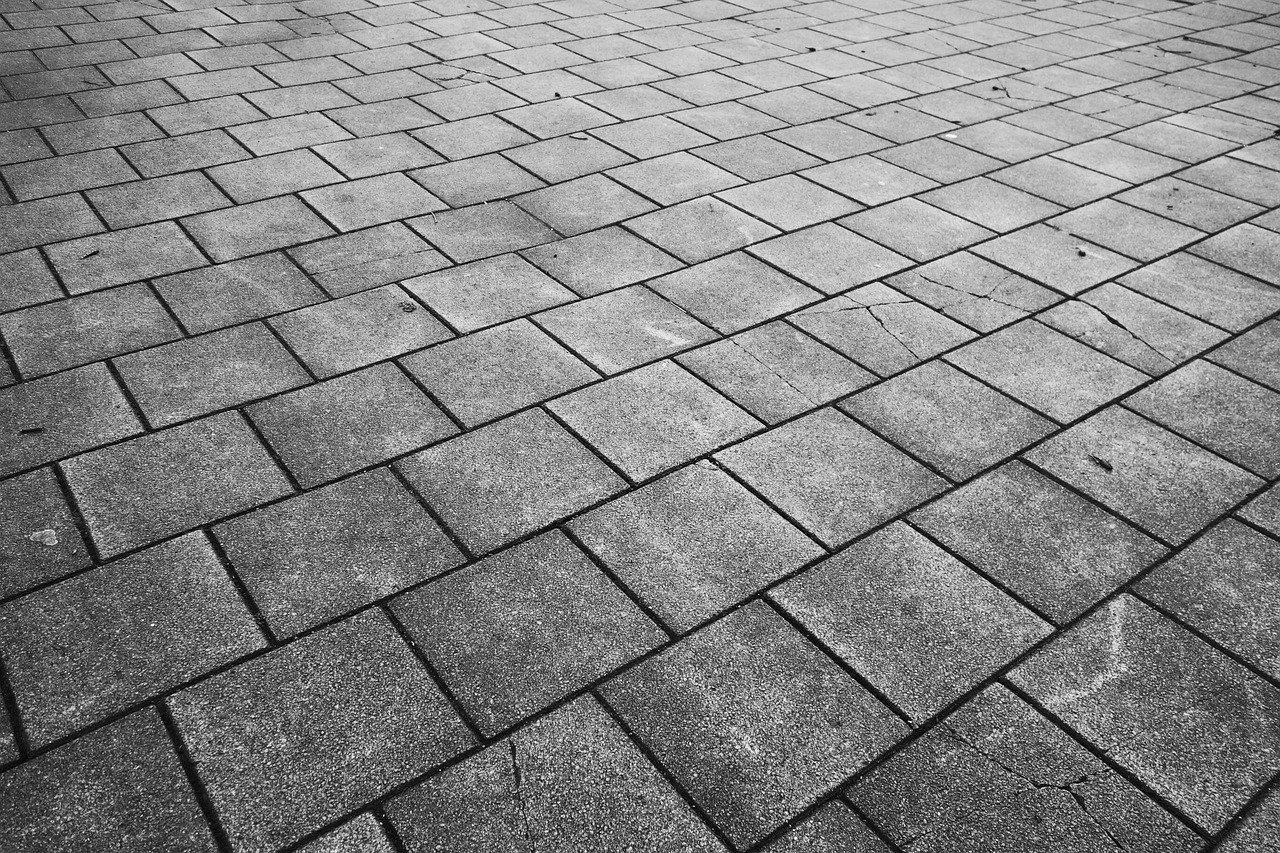 beton chodnik miasta