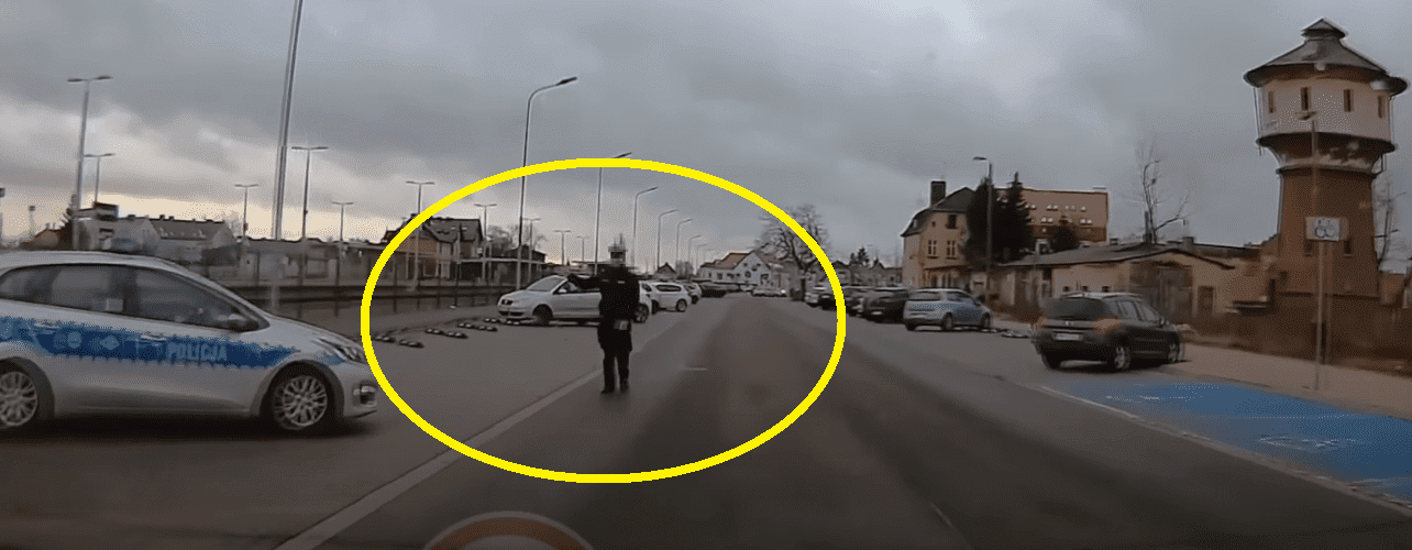 policja kontrola prędkości prędkość zatrzymanie mandat kamerka