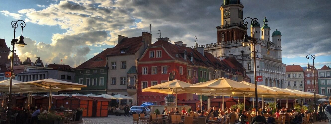 miasto Poznań stary rynek miasta