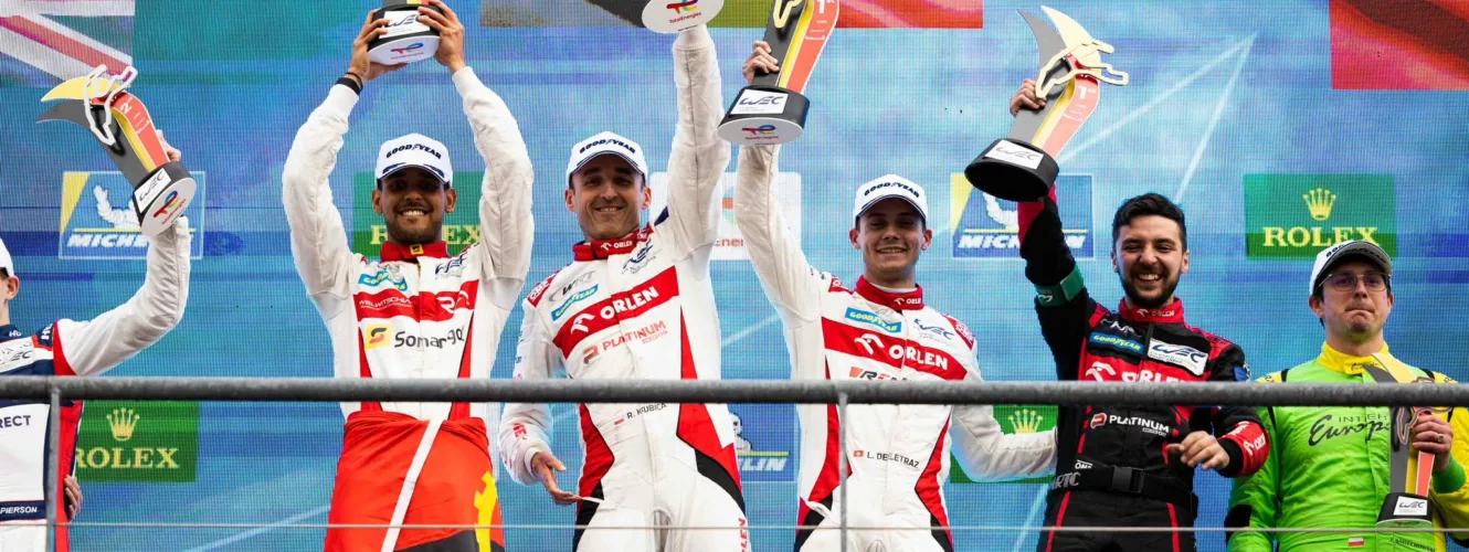 Robert Kubica znowu najlepszy. Polak dobrze będzie wspominał Spa-Francorchamps